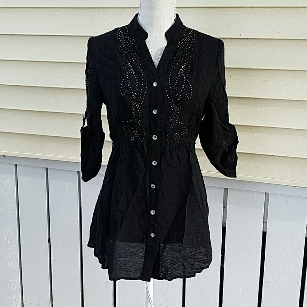 Detailed BKE Blouse